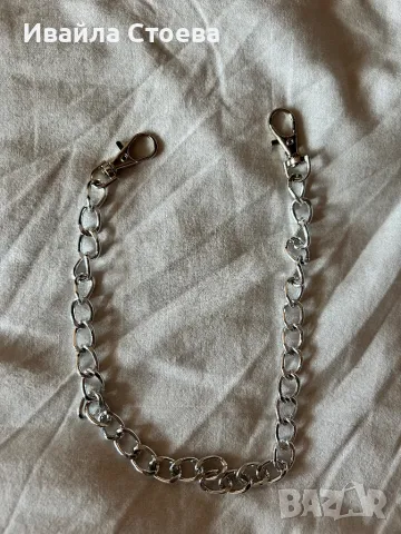 Сребриста верижка, снимка 1