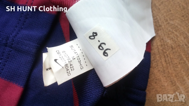 NIKE FC BARCELONA MESSI Kids Football T-Shirt Размер 10-12 г/ 137-147см детска футболна тениска 8-66, снимка 18 - Детски тениски и потници - 53126646