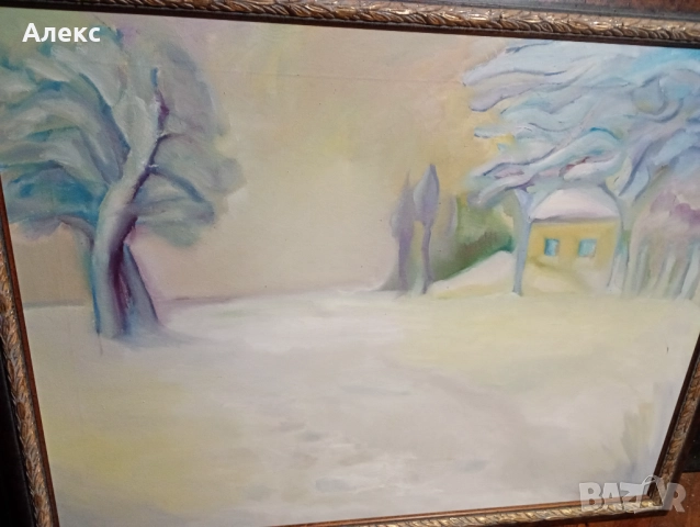 Голяма маслена картина!, снимка 3 - Картини - 52568802