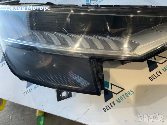 4M8941036 десен фар full led matrix от Audi Q8 2018 г. със забележка, снимка 2 - Части - 50153588
