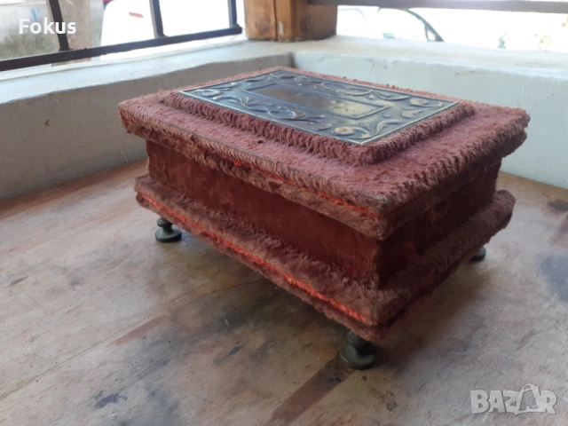 Уникална стара антикварна кутия, снимка 4 - Антикварни и старинни предмети - 54282502