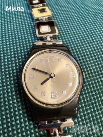 Швейцарски часовник swatch, снимка 2 - Дамски - 54294551
