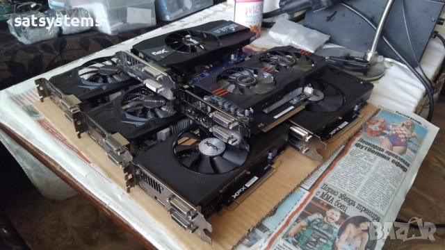 8 броя неработещи видео карти., снимка 4 - Видеокарти - 52275219