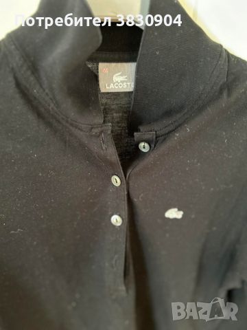 Поло шърт Lacoste, М, 100% памук, дълъг ръкав, снимка 11 - Блузи с дълъг ръкав и пуловери - 45384895
