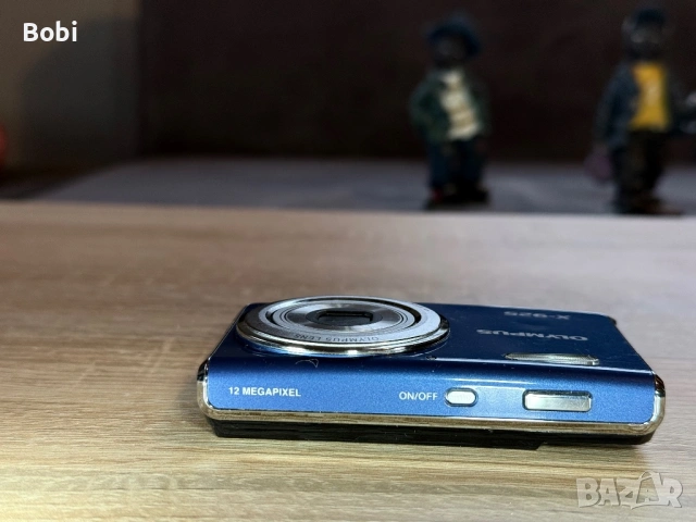 Olympus X 925 син металик 12MP 4x zoom, снимка 10 - Фотоапарати - 53301247