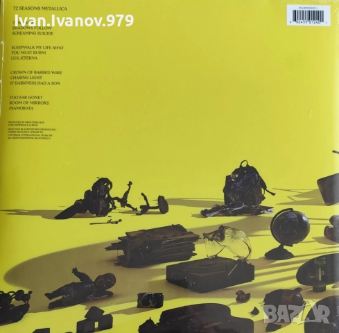 Vinyl (Metallica - 72 Seasons), снимка 2 - Грамофонни плочи - 52056829