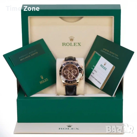 Rolex Cosmograph Daytona 40mm Rose Gold Chocolate Dial Automatic Различни Варианти, снимка 2 - Мъжки - 54047428