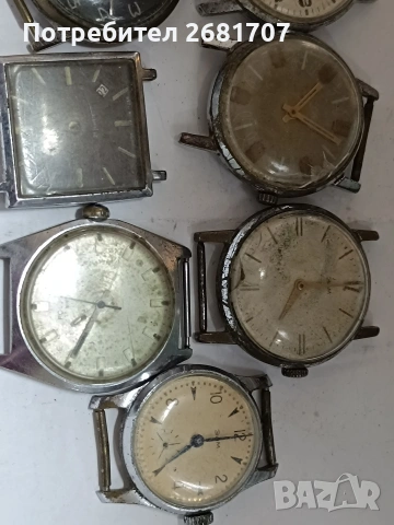 стари механични руски часовници , снимка 3 - Мъжки - 53889419