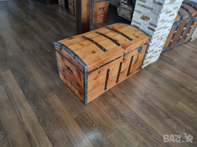 Стар сандък/ракла/скрин/ два броя, снимка 5 - Антикварни и старинни предмети - 51503449