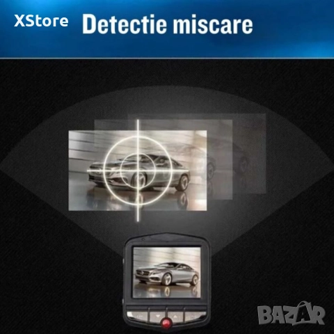 DVR камера за кола с 2.4 инчов екран, Full HD резолюция и 360 градуса въртене, снимка 5 - Аксесоари и консумативи - 52483007