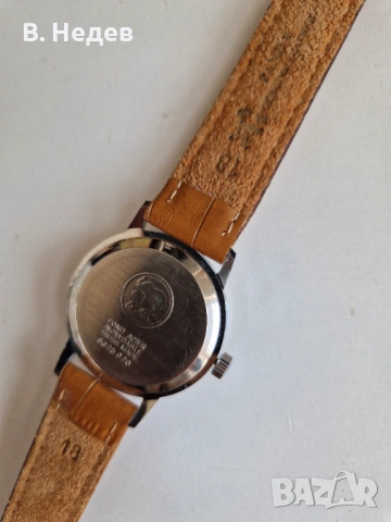 OMIKRON, 17 rubis, AS 1130, Wehrmachtswerk! TOP!, снимка 6 - Мъжки - 53745710