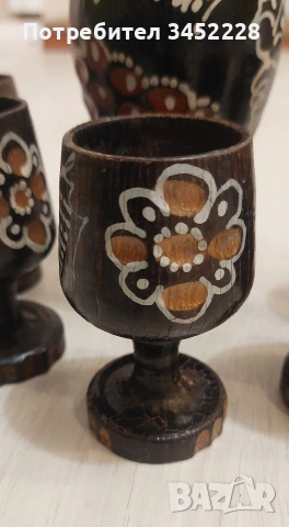 дърворезба сервиз за ценители , снимка 3 - Декорация за дома - 53297950