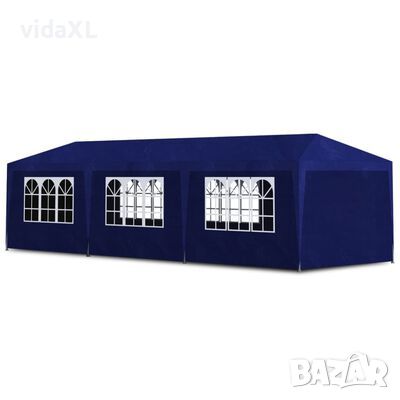 vidaXL Парти шатра, 3х9 м, синя（SKU:90339