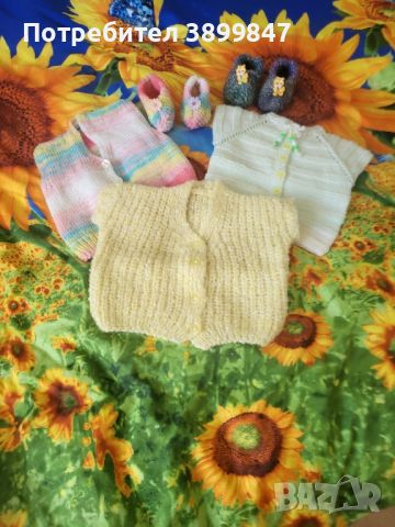 ръчно плетени  детски блузи и  пуловери , снимка 4 - Детски Блузи и туники - 45853801