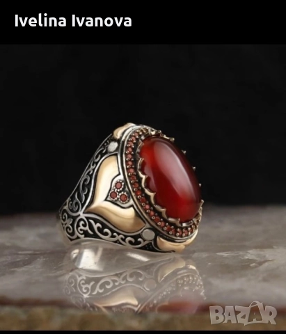 Уникален мъжки пръстен