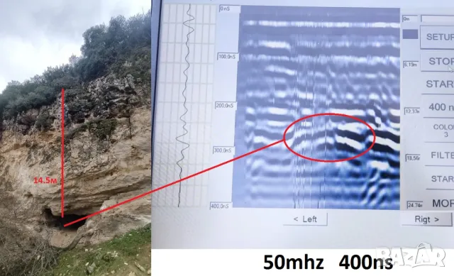 Откриване на вода и кухини под земята с 2D и 3D ГЕОРАДАРИ 100 % ГАРАНТИРАНЦИЯ, снимка 14 - Други услуги - 47188577