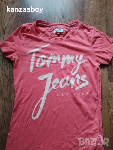 Tommy Hilfiger -страхотна дамска тениска S, снимка 6 - Тениски - 53287949