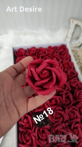 Сапунени рози , снимка 16 - Изкуствени цветя - 46398453
