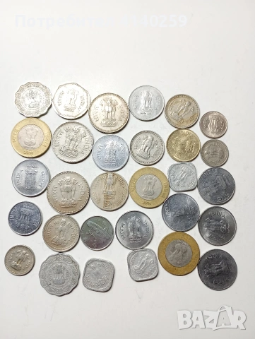 ИНДИЯ МОНЕТИ , снимка 5 - Нумизматика и бонистика - 53517027