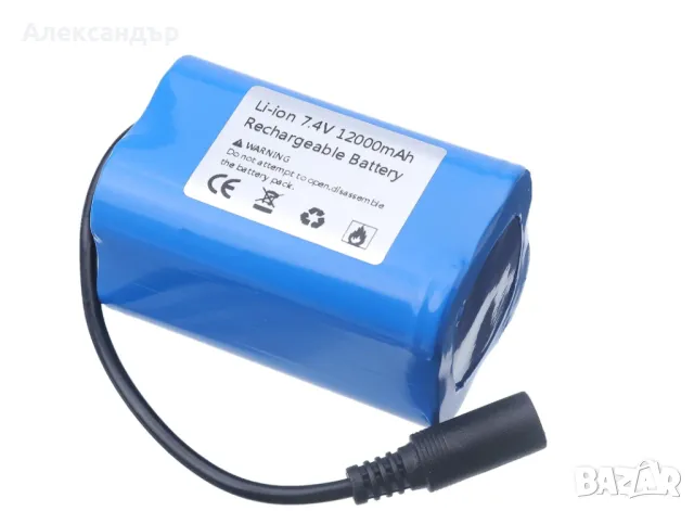 Батерия Лодка За Захранка 12800mAh  12000mAh 18000mAh за D19 V020 D18 V900 V700, снимка 2 - Стръв и захранки - 47074700