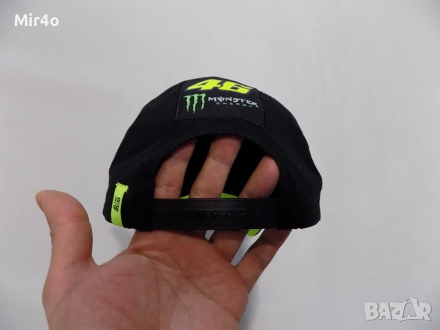 нова шапка VR46 valentino rossi monster energy козирка авто мото мъжка оригинална one size, снимка 6 - Шапки - 49263946