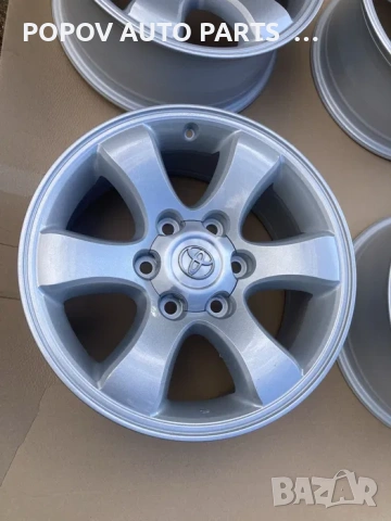 Лети джанти за тойота ланд крузер J120/17x7.5JJ ET30, снимка 4 - Части - 53250309