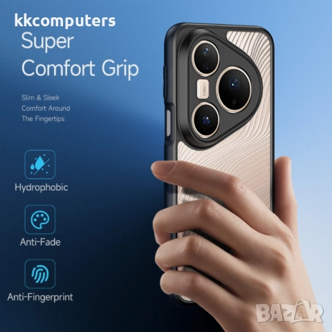 Huawei Pura 80 Pro / Pura 80 Pro+ Удароустойчив DUX DUCIS Aimo / TPU+PC, Matte Drop-proof Калъф и Пр, снимка 4 - Резервни части за телефони - 51804720