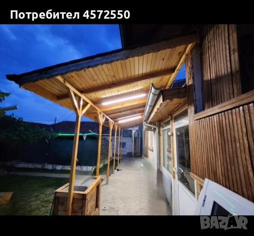 изработка на навеси и беседки за Русе и региона