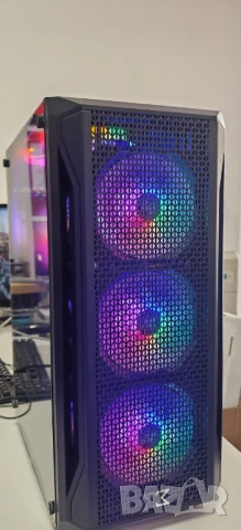 ПродавамГеймърско РС Ryzen 5 5600/24GB/512GB SSD+1TB HDD/RTX 2070 Super/Гаранция, снимка 2 - Геймърски - 53783318