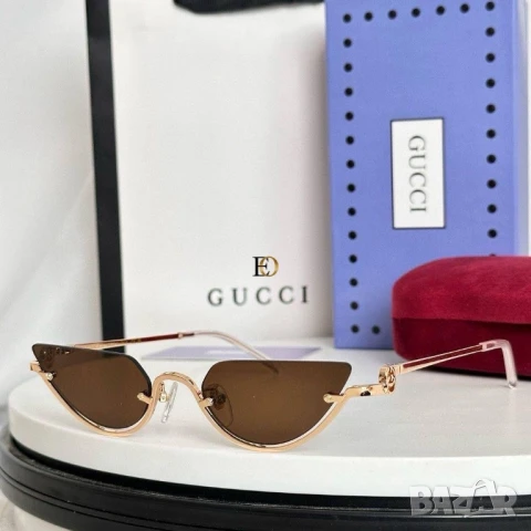 очила с калъф emporio armani gucci , снимка 5 - Слънчеви и диоптрични очила - 50627226