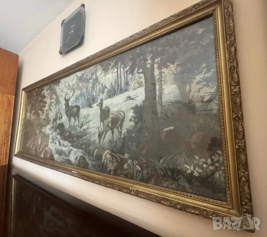 Красив голям гоблен, снимка 3 - Гоблени - 50104134
