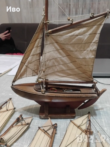 дървени кораби - 3 броя