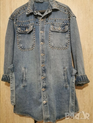 дамско пролетно манто л размер 