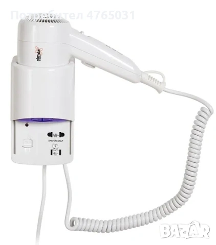 Професионални хотелски сешоари за коса и тяло – богато разнообразие от модели с монтаж на стена, снимка 5 - Обзавеждане за заведение - 53855369