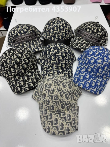 Dior LOUIS VUITTON шапки с козирка 