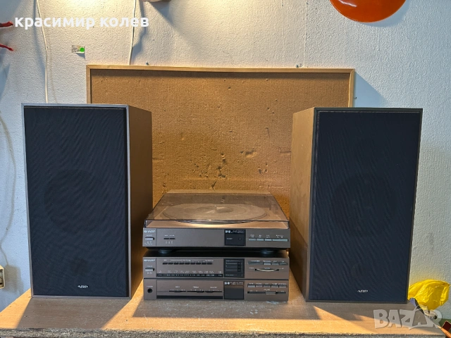 ресивър , грамофон и тонколони "SHARP SA-101", снимка 7 - Ресийвъри, усилватели, смесителни пултове - 53283796