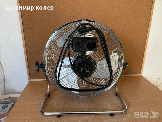 немски вентилатор с метална перка "GLOBO", снимка 4 - Вентилатори - 52809151