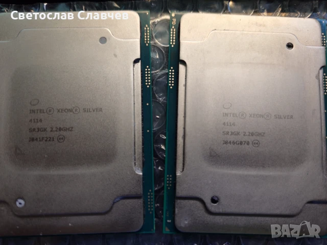 процесори Intel xeon silver 4114