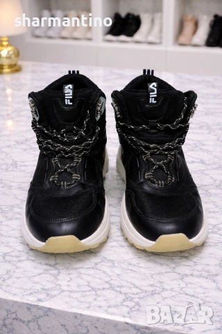 Fila N 41 кожени боти , снимка 2 - Дамски боти - 54097666