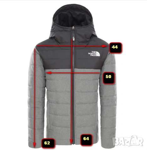 Двулицево яке Perrito  The North Face  размер Хs- S, снимка 6 - Якета - 53152798