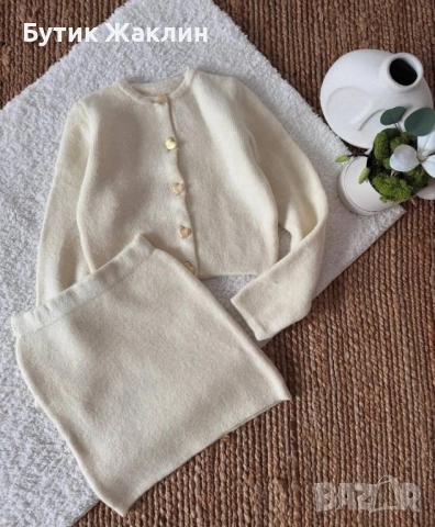 Дамски комплект плетиво , снимка 2 - Комплекти - 51572301