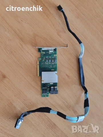 Контролер HBA IT-Mode 12Gb Fujitsu CP400i/9341-8i/9300-8i SAS/SATA, снимка 3 - Друга електроника - 53769806