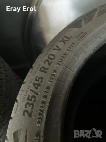 2бр - 235 45 20 - Continental - 2021, снимка 5 - Гуми и джанти - 51344383