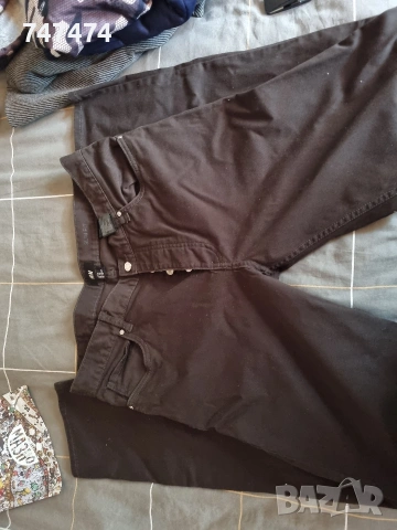 Черни дънки ЕUR32, slim fit 