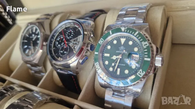 Колекция Часовници дайвър официален нови мъжки водоустойчиви с кутии и гаранция, снимка 6 - Мъжки - 49872165