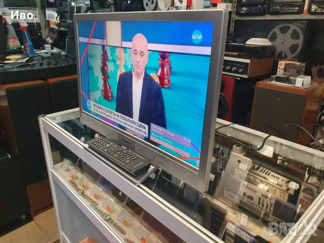 22" телевизор Grundig 22 GFS 5620 Работи на 220 и 12 волта. Има вграден ефирен тунер. Оригинално дис, снимка 6 - Телевизори - 52035082