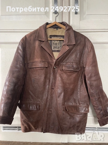 Различни мъжки якета кожено, кафяви черни  естествена кожа