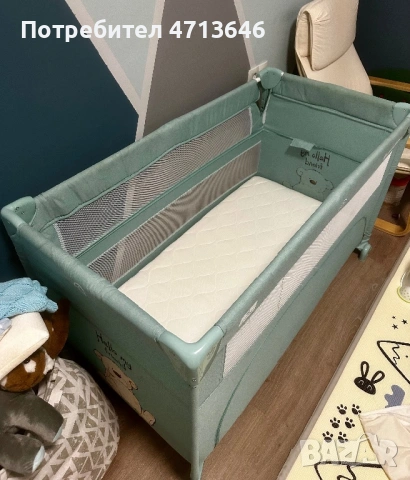 Бебешка кошара 60х120, снимка 2 - Бебешки легла и матраци - 53154175