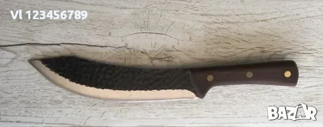 Ръчно кован ловен нож,Knives, фултанг 185x295 mm, снимка 3 - Ножове - 50676245