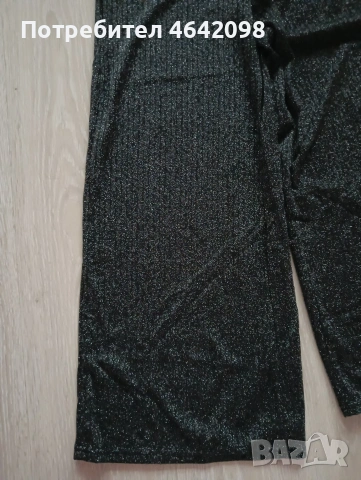 Нов елегантен лъскав панталон , снимка 3 - Панталони - 53568637
